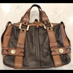 Michael Kors handbag, heavy leather & hardware